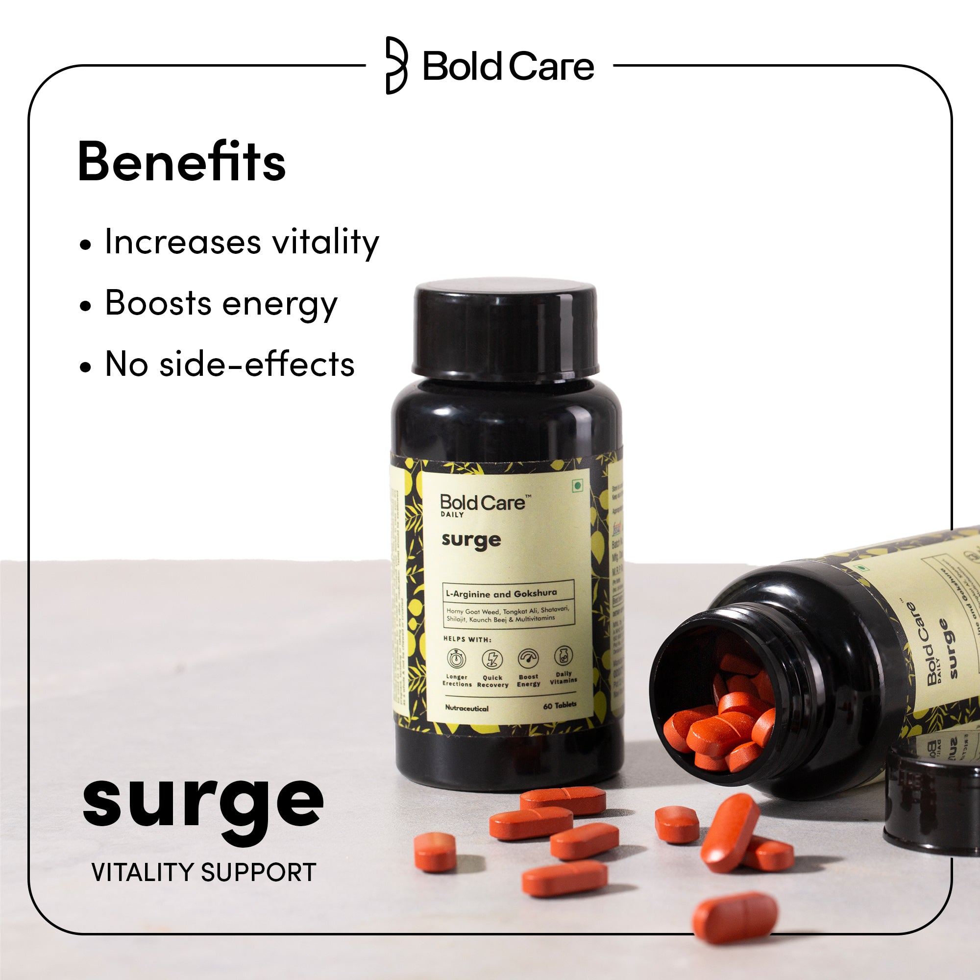 Surge - Firmness & Performance Support Tablets (60 Tablets)