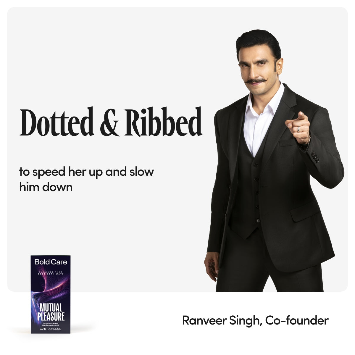 404 by Bold Care Mutual Pleasure Condoms For Men