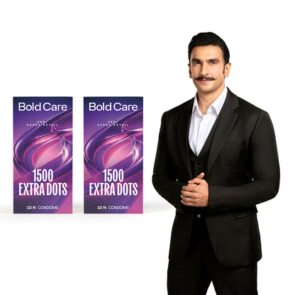 404 by Bold Care Extra Dotted Condoms For Men