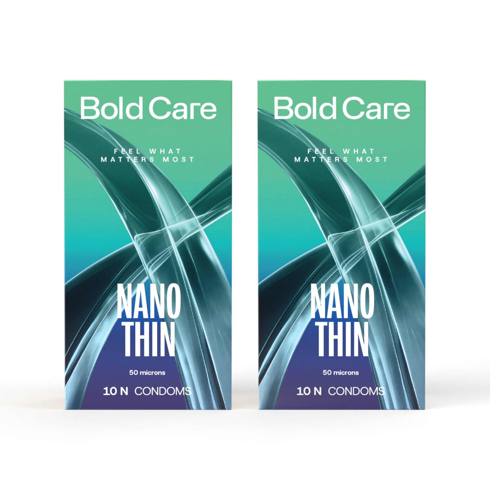 404 by Bold Care Nano Thin Condoms - 50 microns (10 units)