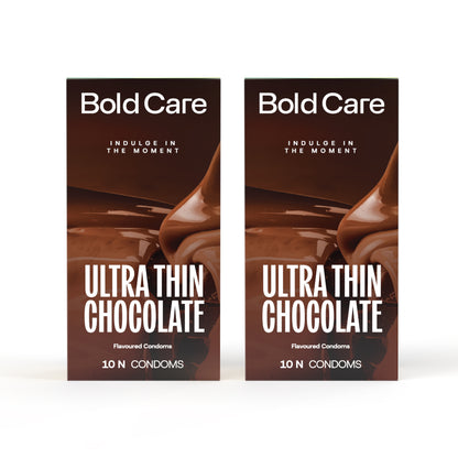 404 by Bold Care Super Ultra Thin Chocolate Condoms (10 units)