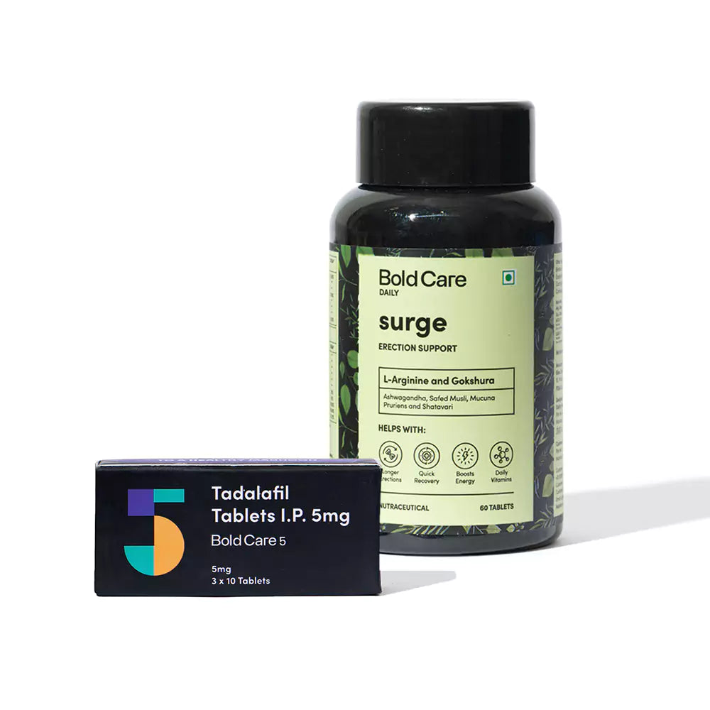 Complete Enhancement Plan - Tadalafil 5mg + Surge